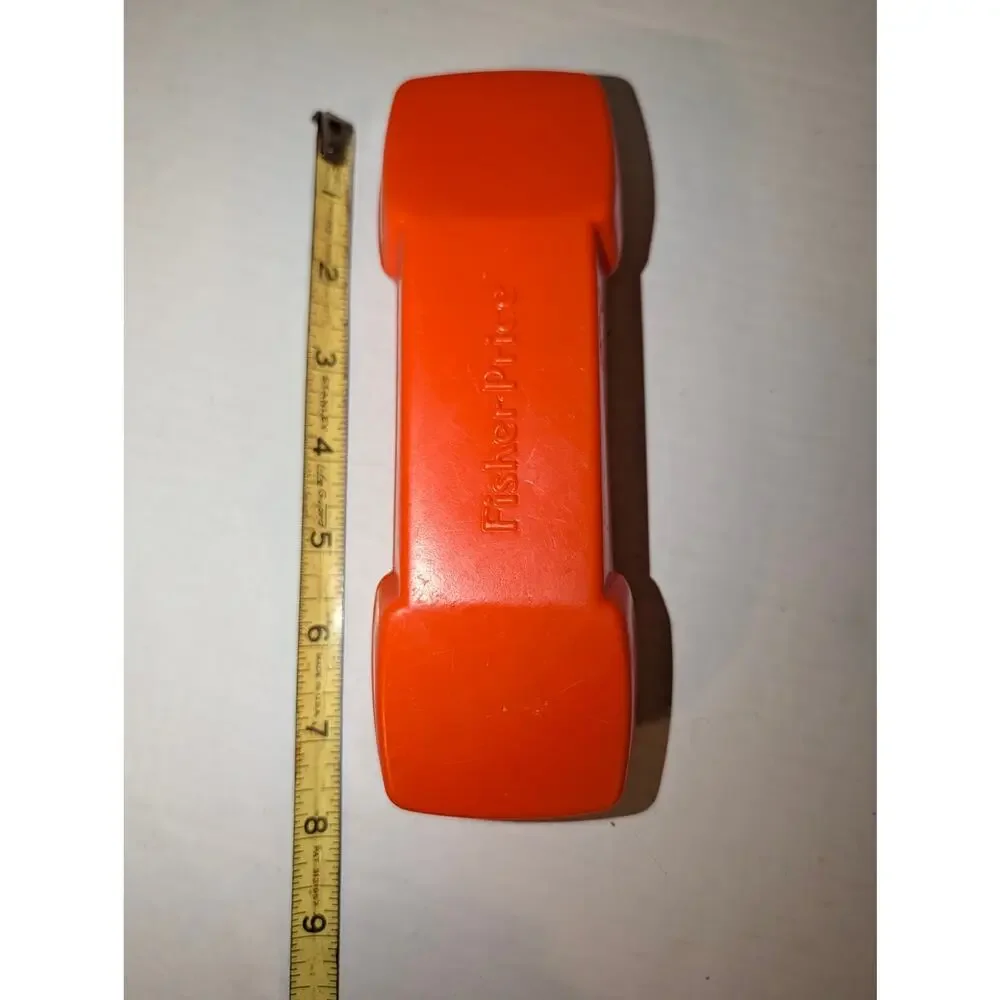 Vintage 1970's Fisher Price Fun With Food Kitchen Replacement Telephone Orange